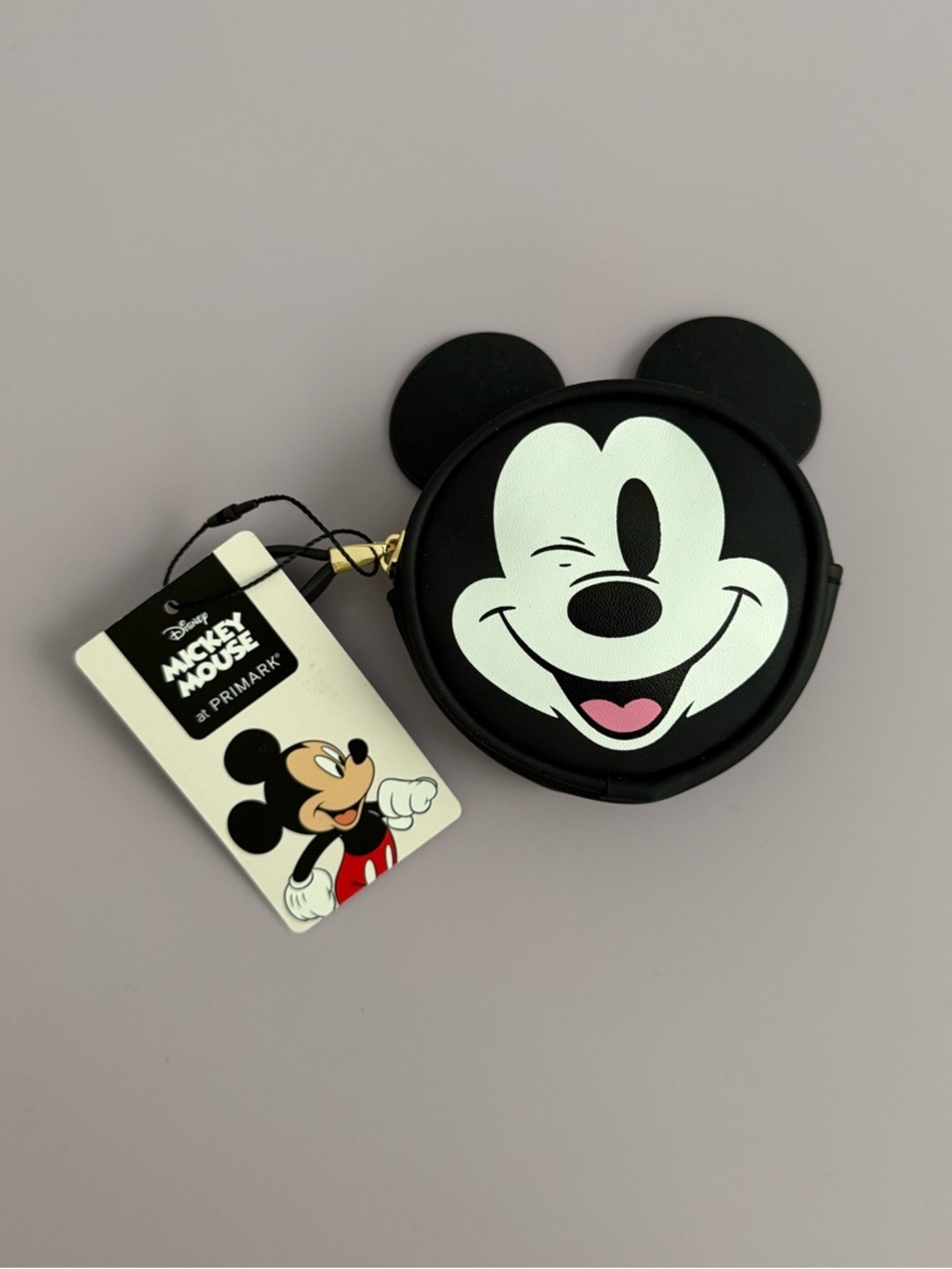 NWT Mickey Mouse Disney x Primark zip pouch